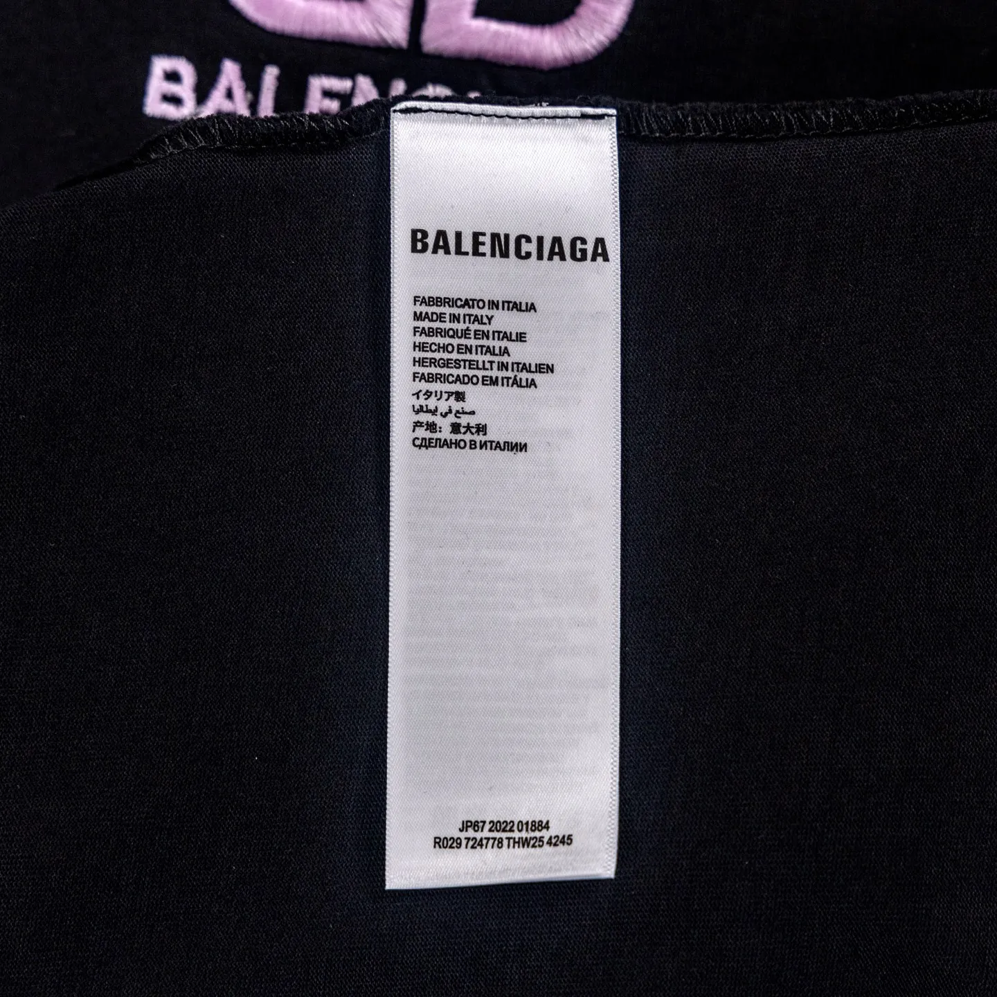 Balenciaga 26ss New Arrival T Color Change ！ ， ， Same Style 。 Classic B ； ， Black White， ， 。 ， ， ， ， 。 Size：S—XL ：Black White
